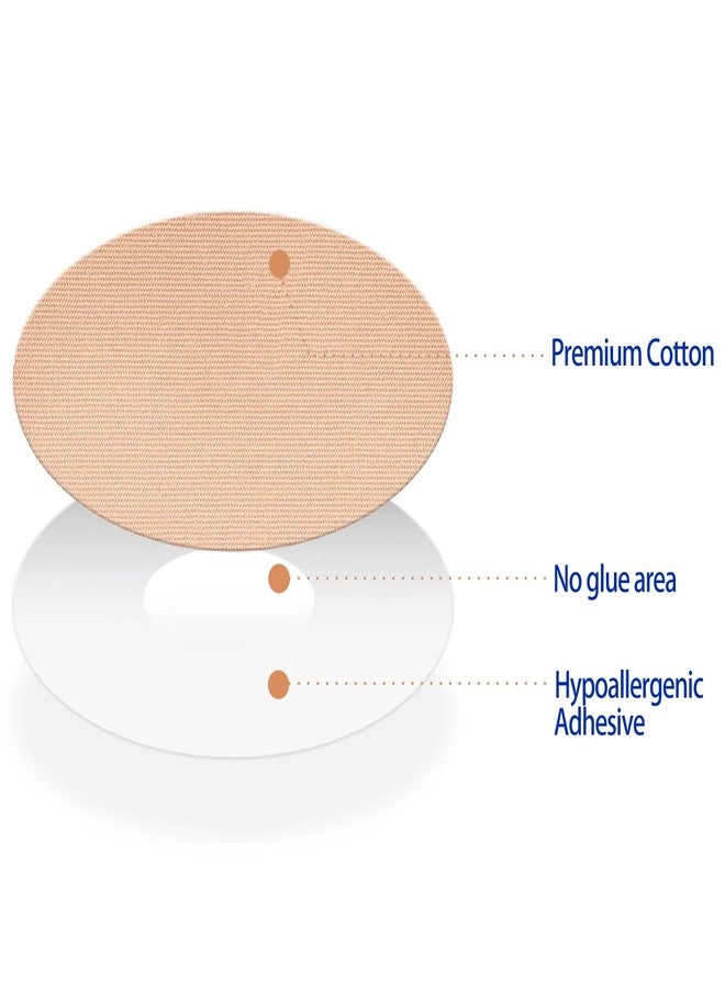 HONYOU 30Pack G7 Adhesive Patches Waterproof Overpatch for Stelo CGM Sensor Covers, 15 Days Long Stay Overlay Latex-Free Breathable Hypoallergenic Sweatproof, Beige - Image 3
